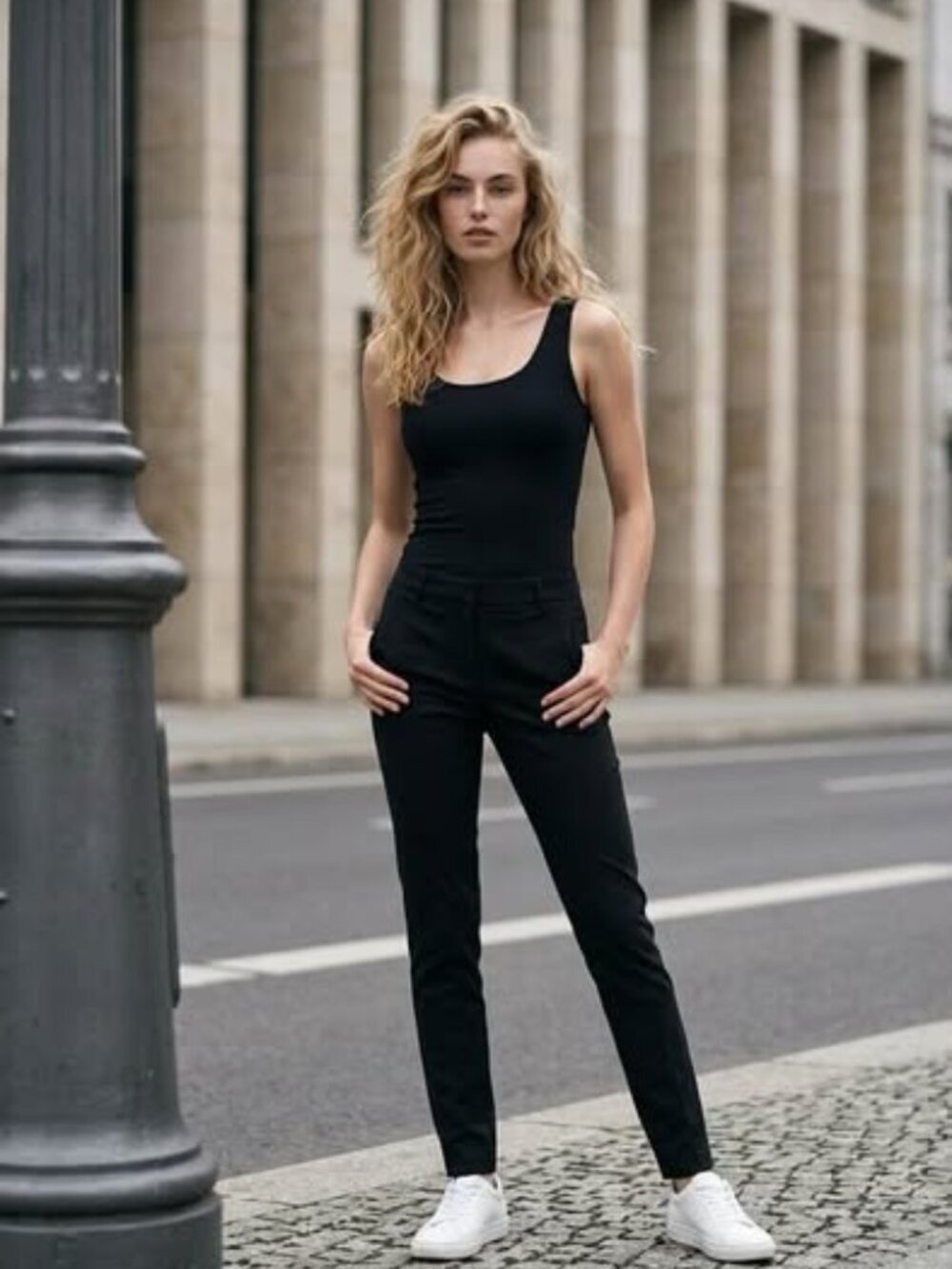 Jockey Black Stretch Tank Top
